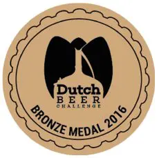 Dutch Beer Challenge Bronze 2016