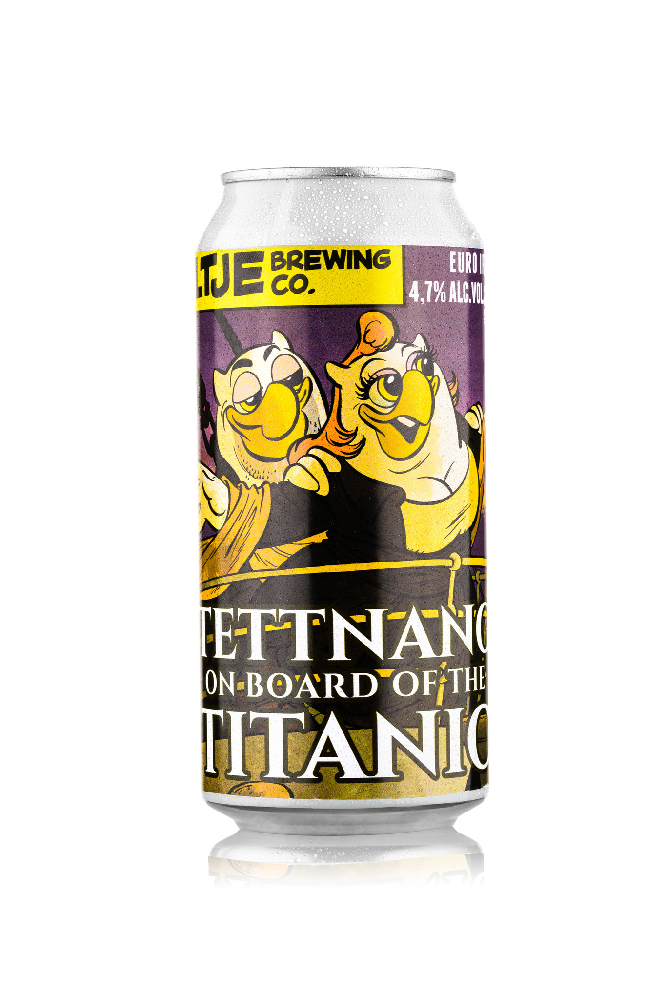 Uiltje- Tettnang on board of the Titanic- Blik