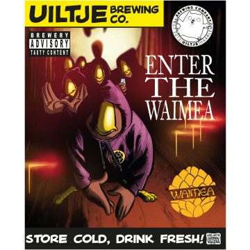 Uiltje- Enter The Waimea- poster