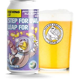 One small step for owl, one giant leap for craft beer